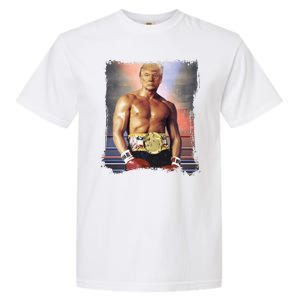 Trump Rocky Boxer Funny Garment-Dyed Heavyweight T-Shirt