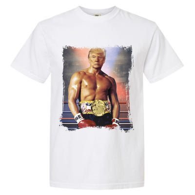 Trump Rocky Boxer Funny Garment-Dyed Heavyweight T-Shirt