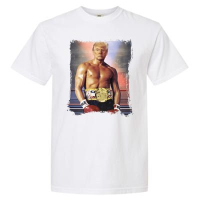 Trump Rocky Boxer Funny Garment-Dyed Heavyweight T-Shirt