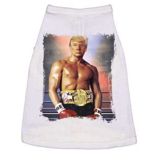 Trump Rocky Boxer Funny Doggie Tank