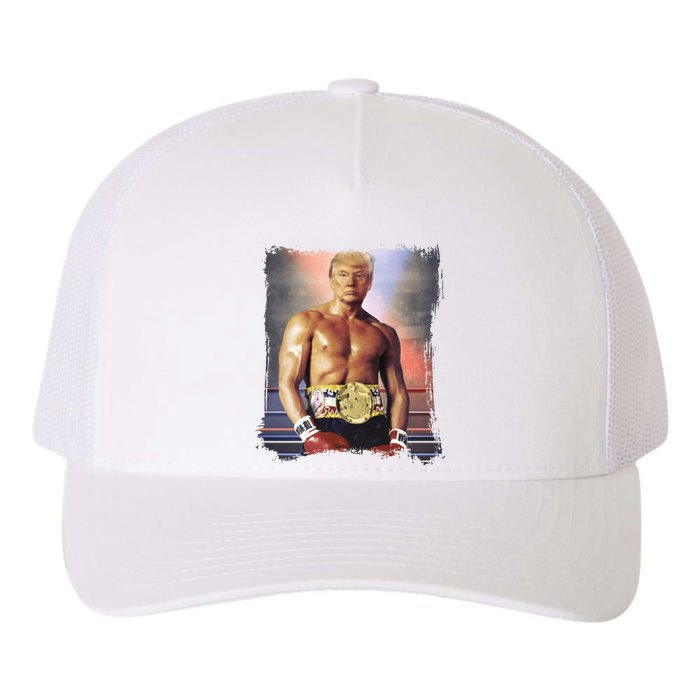 Trump Rocky Boxer Funny Yupoong Adult 5-Panel Trucker Hat