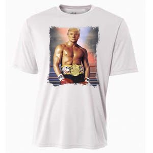 Trump Rocky Boxer Funny Cooling Performance Crew T-Shirt