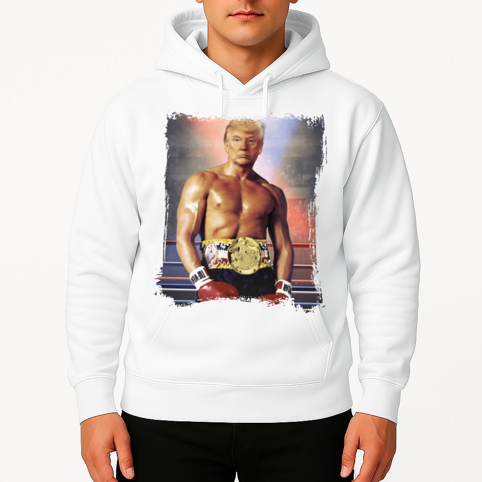 Trump Rocky Boxer Funny Hoodie