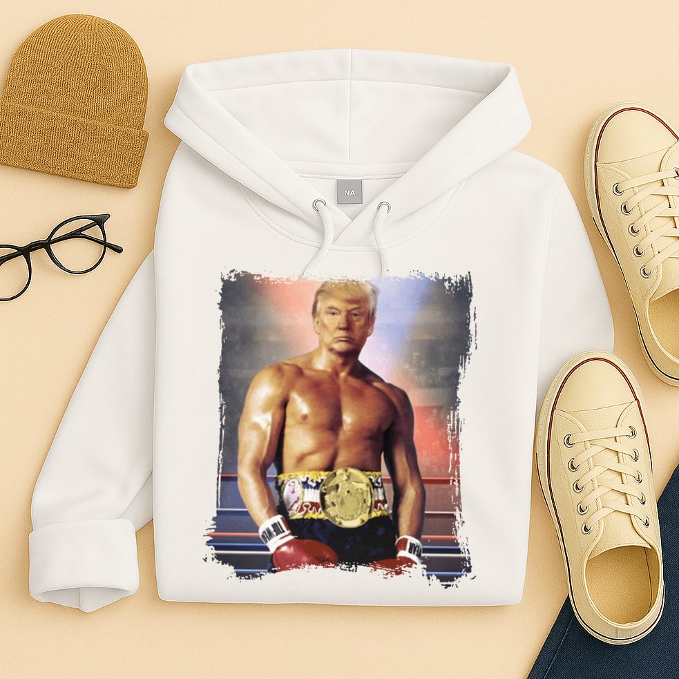 Trump Rocky Boxer Funny Hoodie