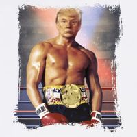 Trump Rocky Boxer Funny Hoodie