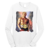 Trump Rocky Boxer Funny Long Sleeve Shirt