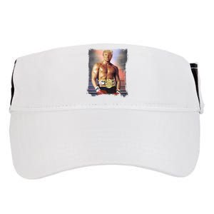 Trump Rocky Boxer Funny Adult Drive Performance Visor