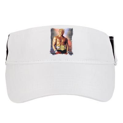 Trump Rocky Boxer Funny Adult Drive Performance Visor