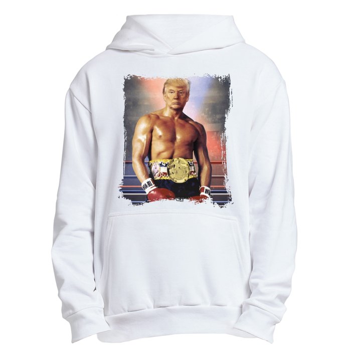 Trump Rocky Boxer Funny Urban Pullover Hoodie