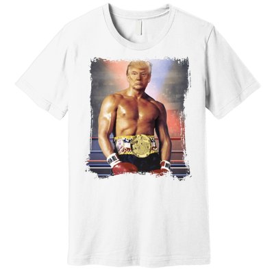 Trump Rocky Boxer Funny Premium T-Shirt