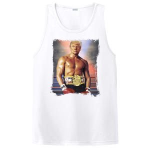 Trump Rocky Boxer Funny PosiCharge Competitor Tank