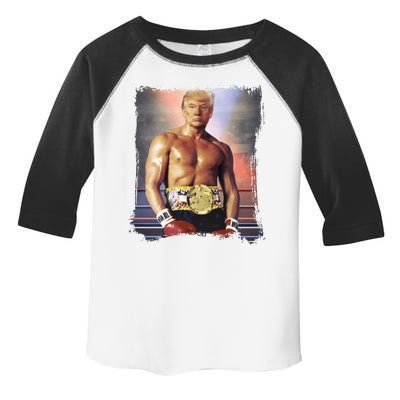 Trump Rocky Boxer Funny Toddler Fine Jersey T-Shirt