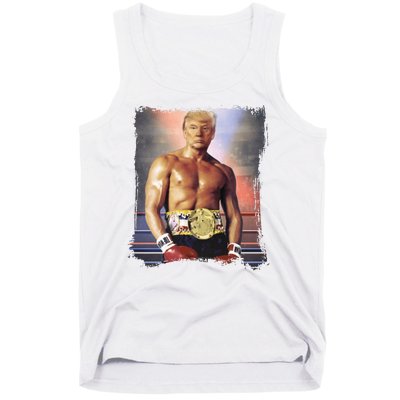 Trump Rocky Boxer Funny Tank Top