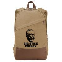 Teddy Roosevelt Big Stick Theodore President Cotton Canvas Backpack