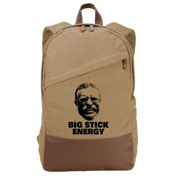 Teddy Roosevelt Big Stick Theodore President Cotton Canvas Backpack