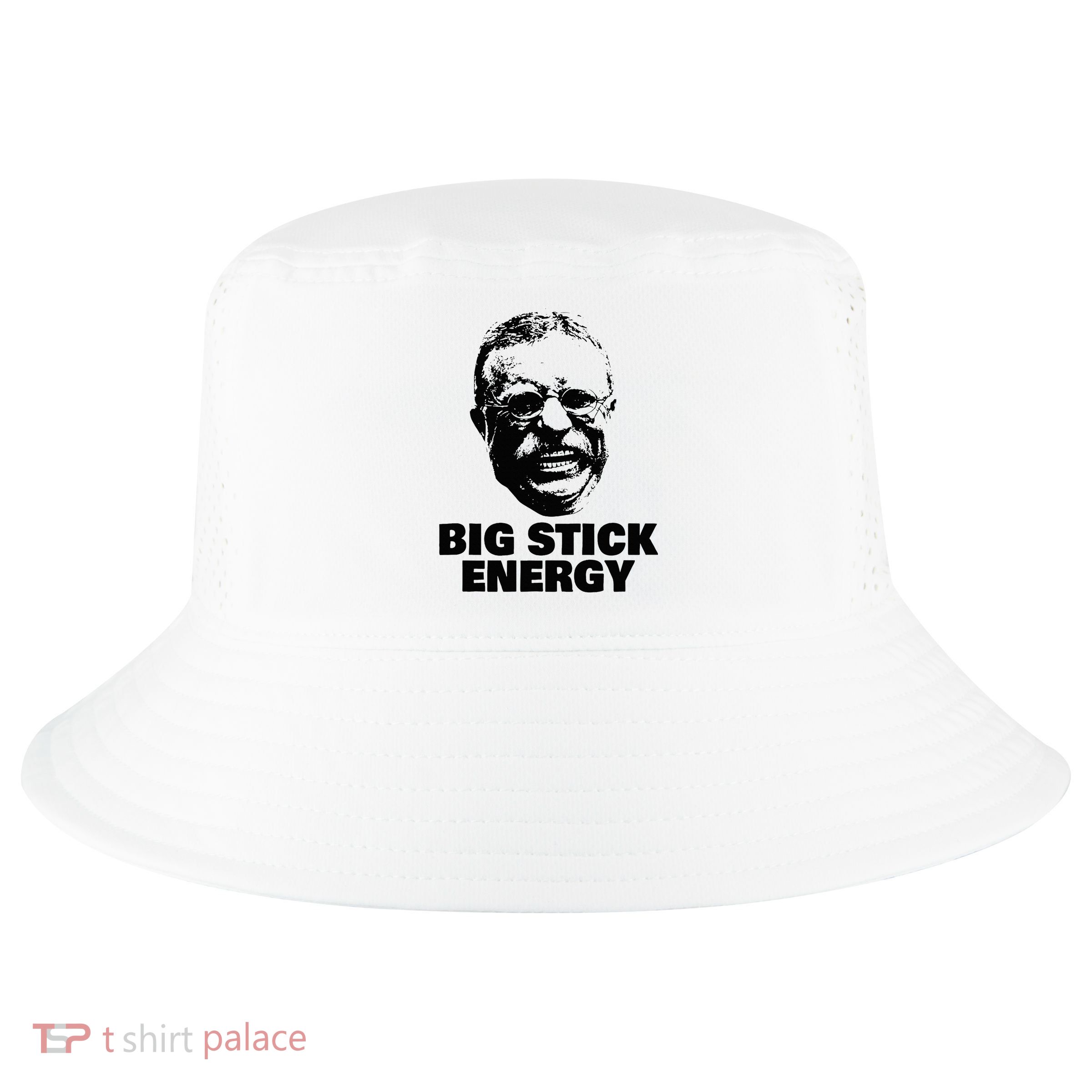 Teddy Roosevelt Big Stick Theodore President Cool Comfort Performance Bucket Hat