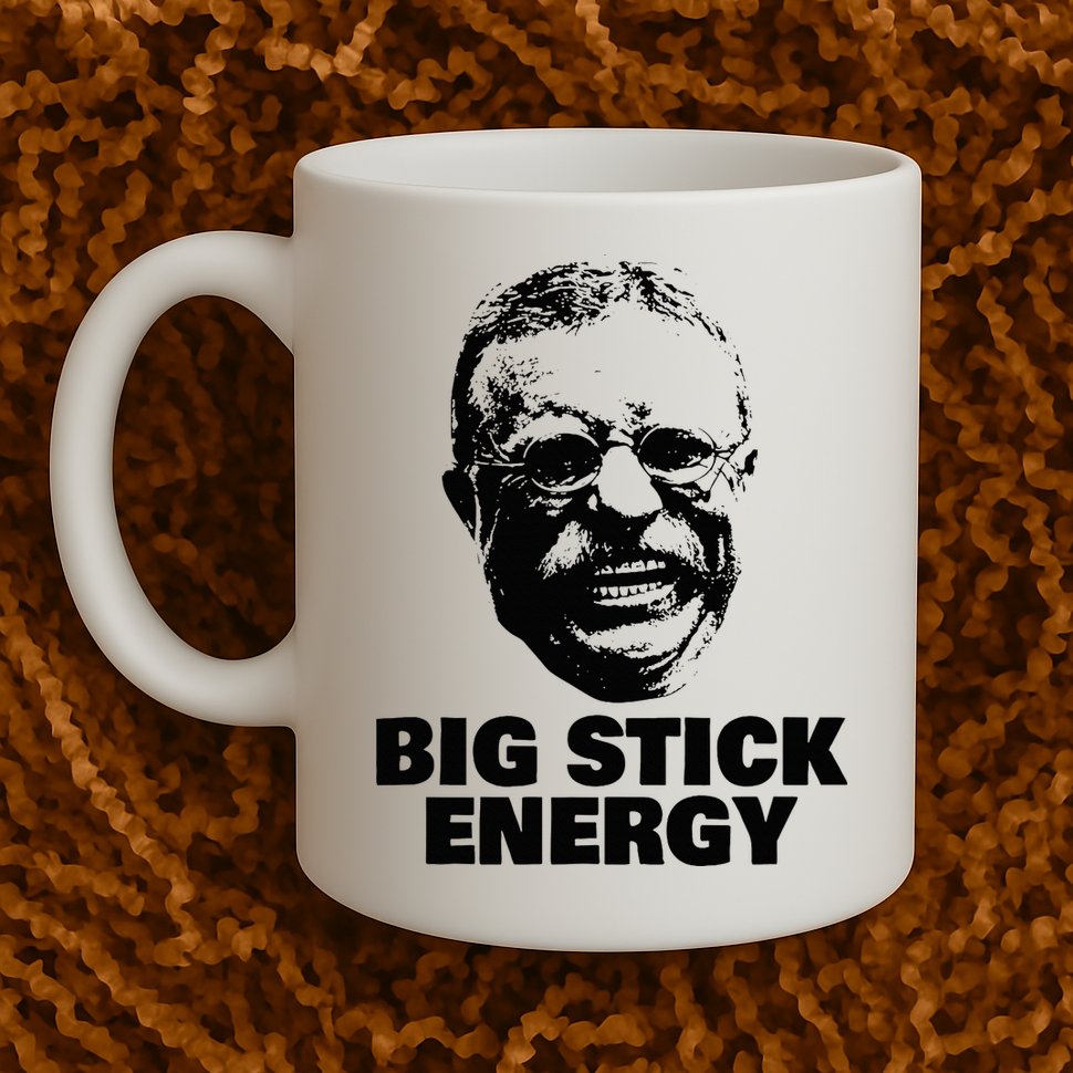 Teddy Roosevelt Big Stick Theodore President Mug