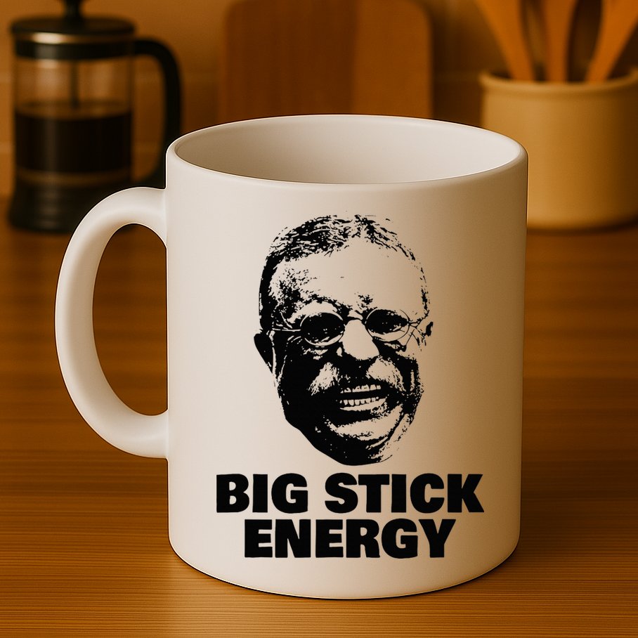 Teddy Roosevelt Big Stick Theodore President Mug