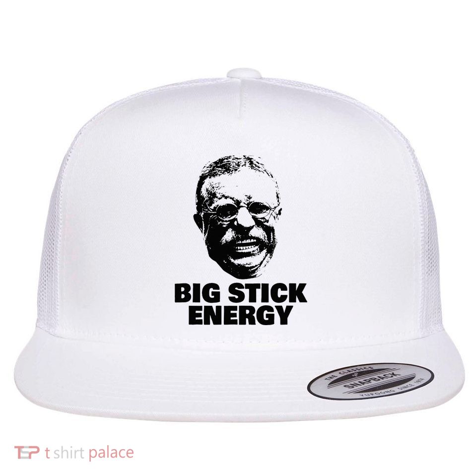 Teddy Roosevelt Big Stick Theodore President Flatbill Hat