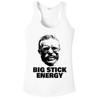 Teddy Roosevelt Big Stick Theodore President Ladies PosiCharge Competitor Racerback Tank