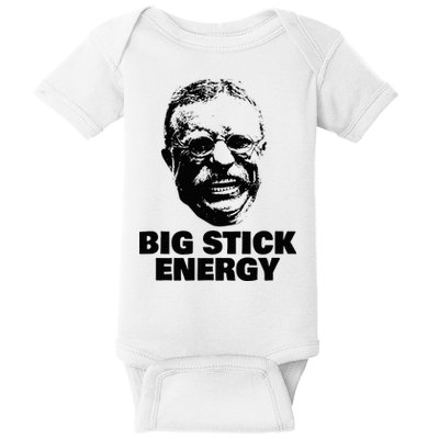 Teddy Roosevelt Big Stick Theodore President Baby Bodysuit