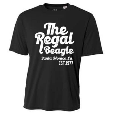 The Regal Beagle Santa Monica 70's 80's Sitcom Vintage Gift Cooling Performance Crew T-Shirt