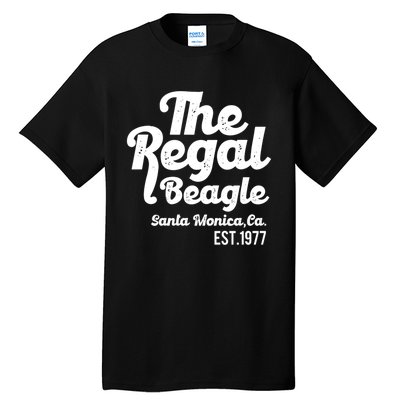 The Regal Beagle Santa Monica 70's 80's Sitcom Vintage Gift Tall T-Shirt