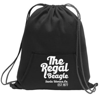 The Regal Beagle Santa Monica 70's 80's Sitcom Vintage Gift Sweatshirt Cinch Pack Bag