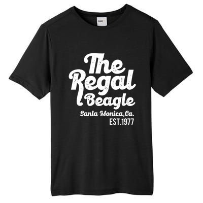 The Regal Beagle Santa Monica 70's 80's Sitcom Vintage Gift Tall Fusion ChromaSoft Performance T-Shirt