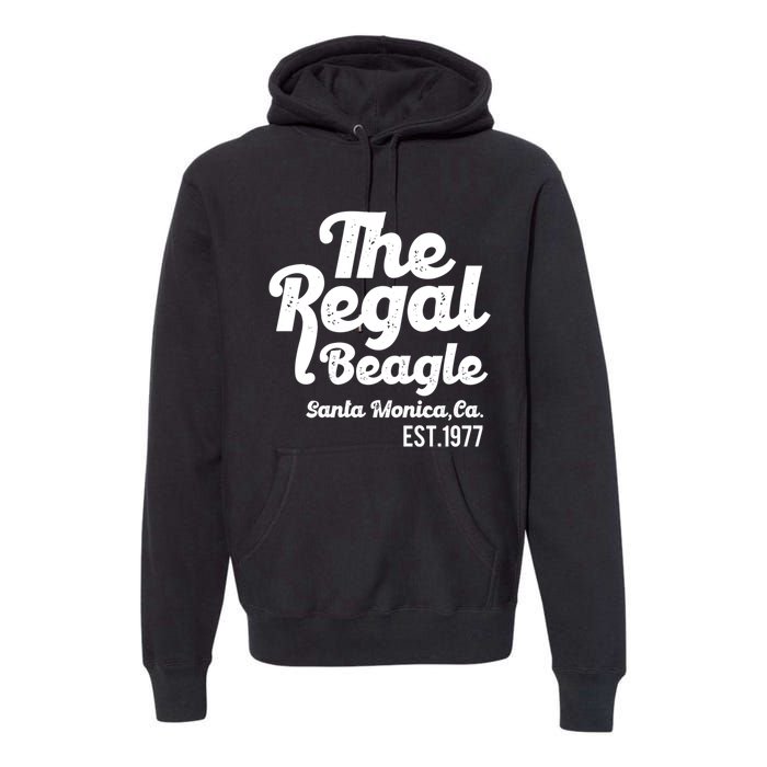 The Regal Beagle Santa Monica 70's 80's Sitcom Vintage Gift Premium Hoodie