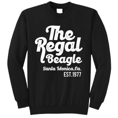 The Regal Beagle Santa Monica 70's 80's Sitcom Vintage Gift Tall Sweatshirt