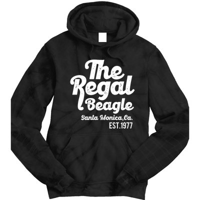 The Regal Beagle Santa Monica 70's 80's Sitcom Vintage Gift Tie Dye Hoodie