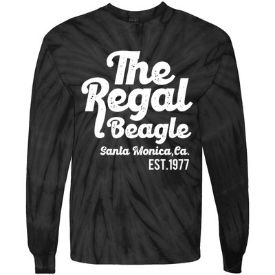 The Regal Beagle Santa Monica 70's 80's Sitcom Vintage Gift Tie-Dye Long Sleeve Shirt