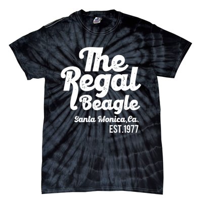 The Regal Beagle Santa Monica 70's 80's Sitcom Vintage Gift Tie-Dye T-Shirt