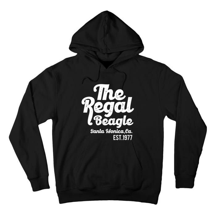 The Regal Beagle Santa Monica 70's 80's Sitcom Vintage Gift Tall Hoodie