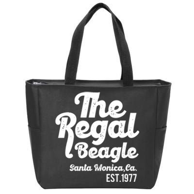 The Regal Beagle Santa Monica 70's 80's Sitcom Vintage Gift Zip Tote Bag