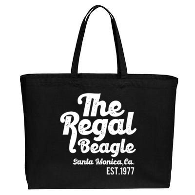 The Regal Beagle Santa Monica 70's 80's Sitcom Vintage Gift Cotton Canvas Jumbo Tote