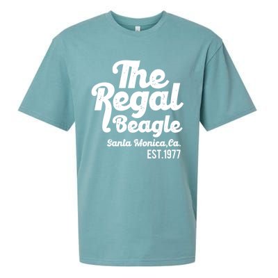 The Regal Beagle Santa Monica 70's 80's Sitcom Vintage Gift Sueded Cloud Jersey T-Shirt