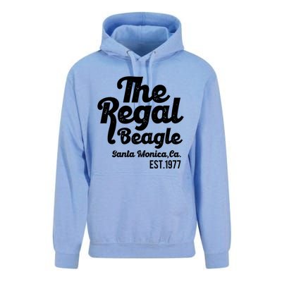 The Regal Beagle Santa Monica 70's 80's Sitcom Vintage Gift Unisex Surf Hoodie