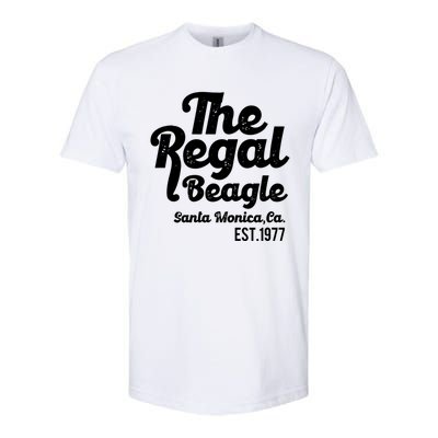 The Regal Beagle Santa Monica 70's 80's Sitcom Vintage Gift Softstyle CVC T-Shirt