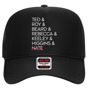 Ted Roy Beard Rebecca Keeley Higgins Nate High Crown Mesh Back Trucker Hat