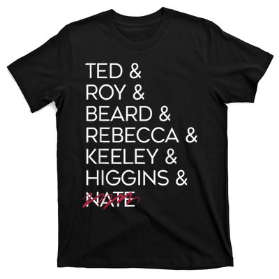 Ted Roy Beard Rebecca Keeley Higgins Nate T-Shirt