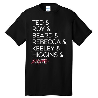 Ted Roy Beard Rebecca Keeley Higgins Nate Tall T-Shirt