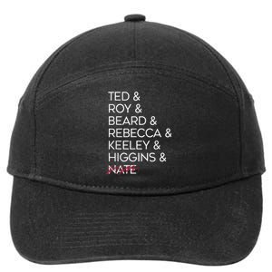 Ted Roy Beard Rebecca Keeley Higgins Nate 7-Panel Snapback Hat