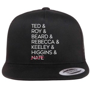 Ted Roy Beard Rebecca Keeley Higgins Nate Flat Bill Trucker Hat