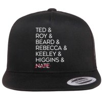 Ted Roy Beard Rebecca Keeley Higgins Nate Flat Bill Trucker Hat