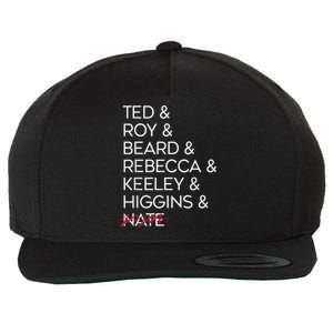 Ted Roy Beard Rebecca Keeley Higgins Nate Wool Snapback Cap