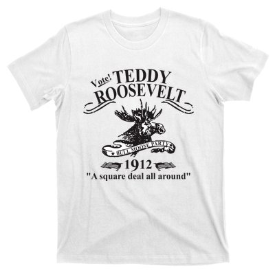 Teddy Roosevelt Bull Moose Party 1912 Presidential Campaign T-Shirt