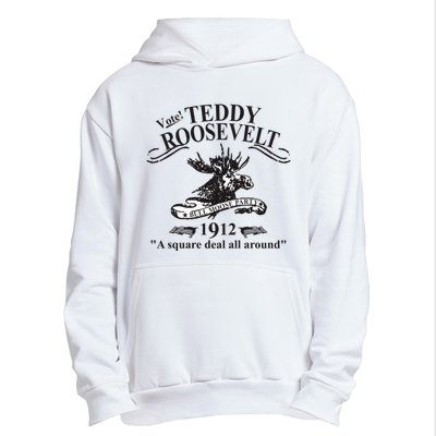 Teddy Roosevelt Bull Moose Party 1912 Presidential Campaign Urban Pullover Hoodie