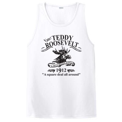 Teddy Roosevelt Bull Moose Party 1912 Presidential Campaign PosiCharge Competitor Tank